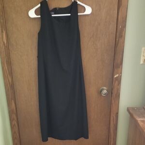 Jones New York Classic Black Midi Dress